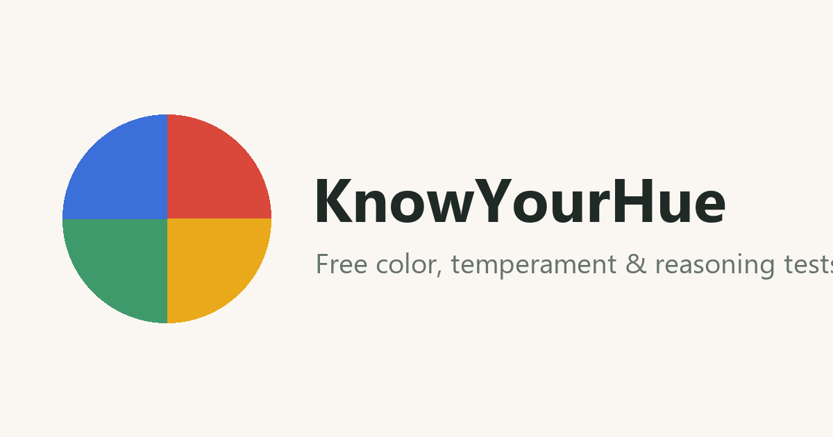 KnowYourHue